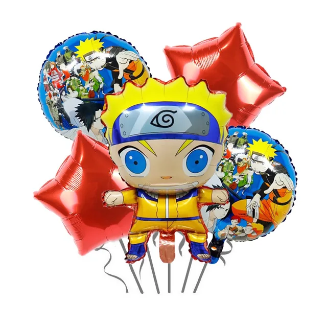 Desenhos animados naruto balões anime uzumaki naruto uchiha itachi hatake  kakashi menino decoração da festa de aniversário do bebê chuveiro de hélio  globos - AliExpress