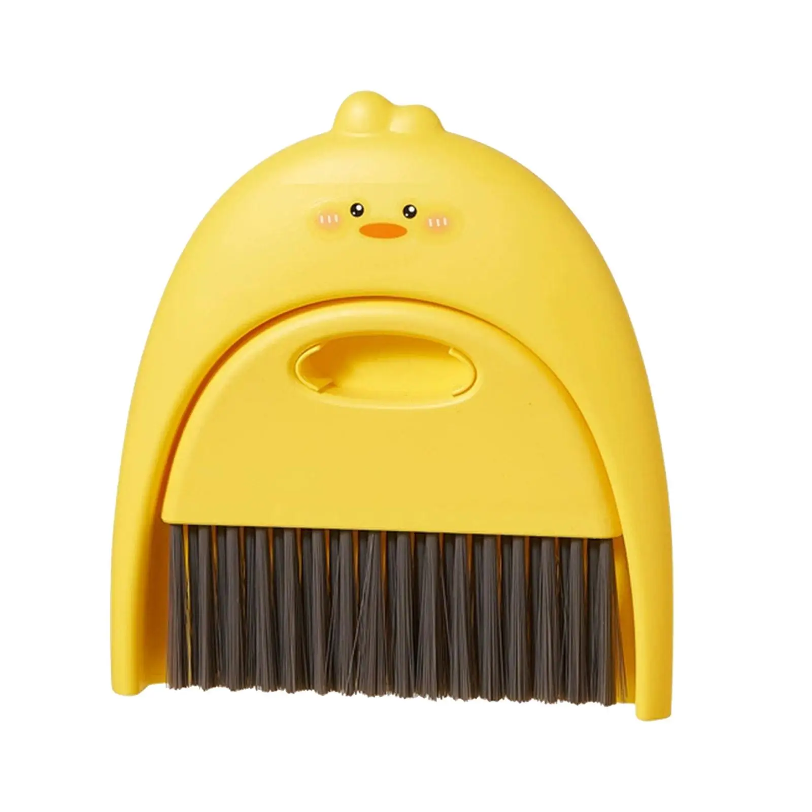 Mini Broom and Dustpan Set Mini Desktop Yellow Duck Cleaning Set for Sofa Cleaning for Little Housekeeping Helper Sets for Kids