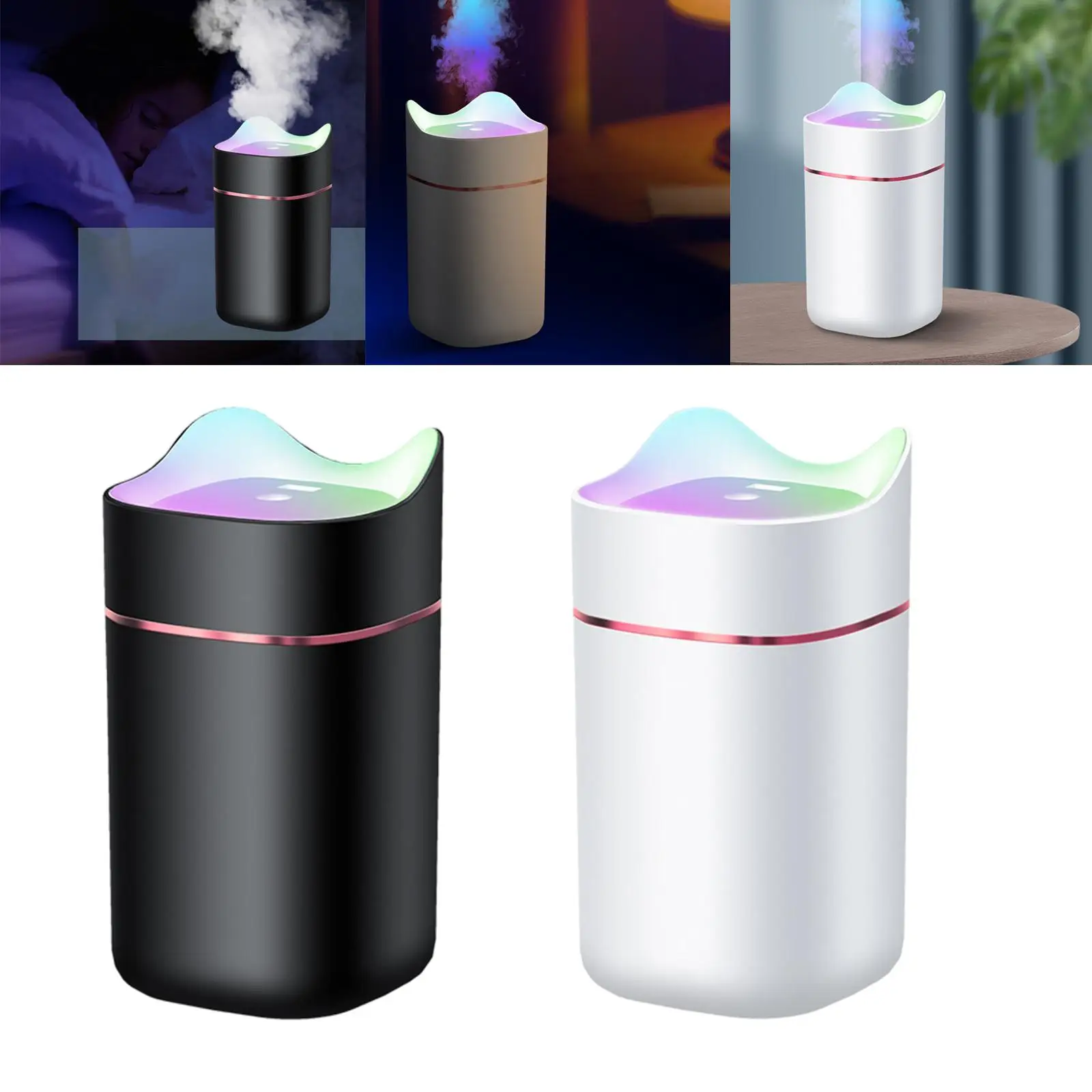 Air Humidifier Quite  1.4L USB Humidifier Essential  for Desktop Car Office Bedroom