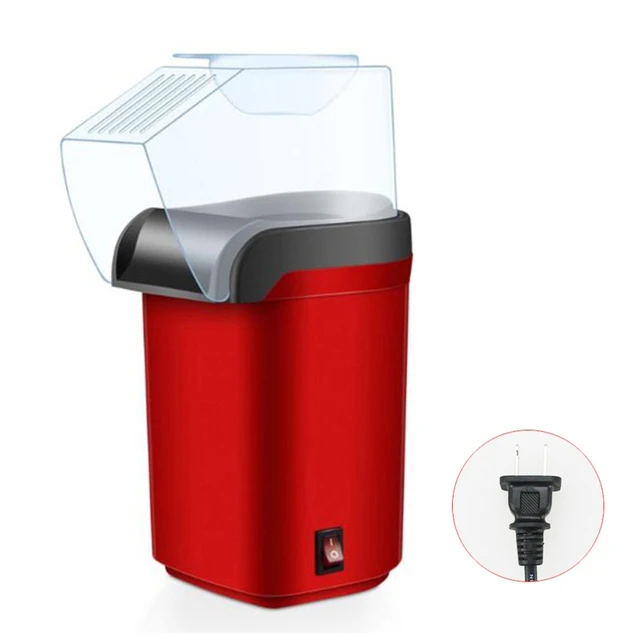 Air Popcorn Popper Maker, Electric Hot Air Popcorn Machine-1200W, Oil-Free  - AliExpress