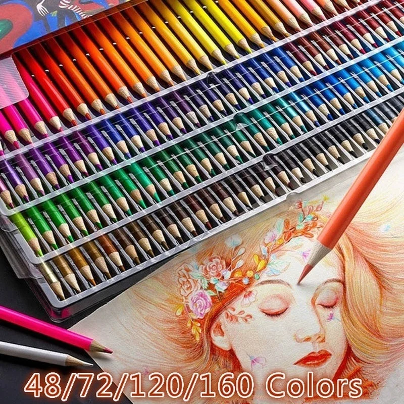do artista e esboçando caneta, material de arte escolar, 72 cores