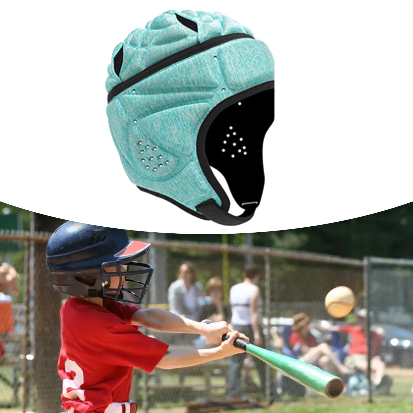 Adults Rugby Helmet Versatile Flag Football Helmet for Soccer Pitcher Rugby