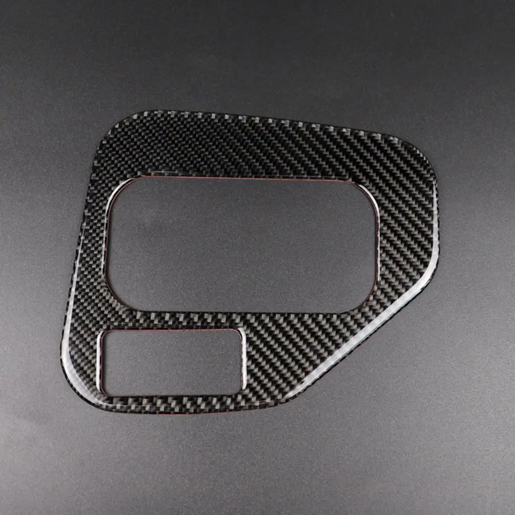 Carbon Fiber Interior Gear Shift Frame Cover Trim for  E39 LHD