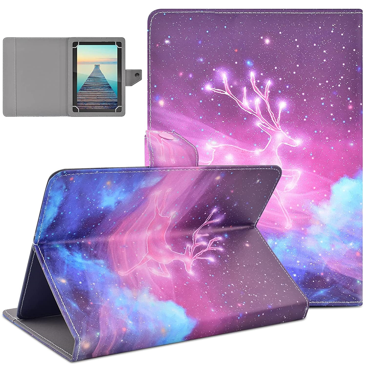 Title 13, 7 8 9 10.1 polegada Universal Tablet Case Flip ...