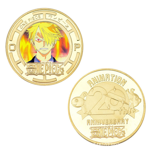 Monkey D. Luffy ONEPIECE Gold Coin Medal Limited Edition From Japan