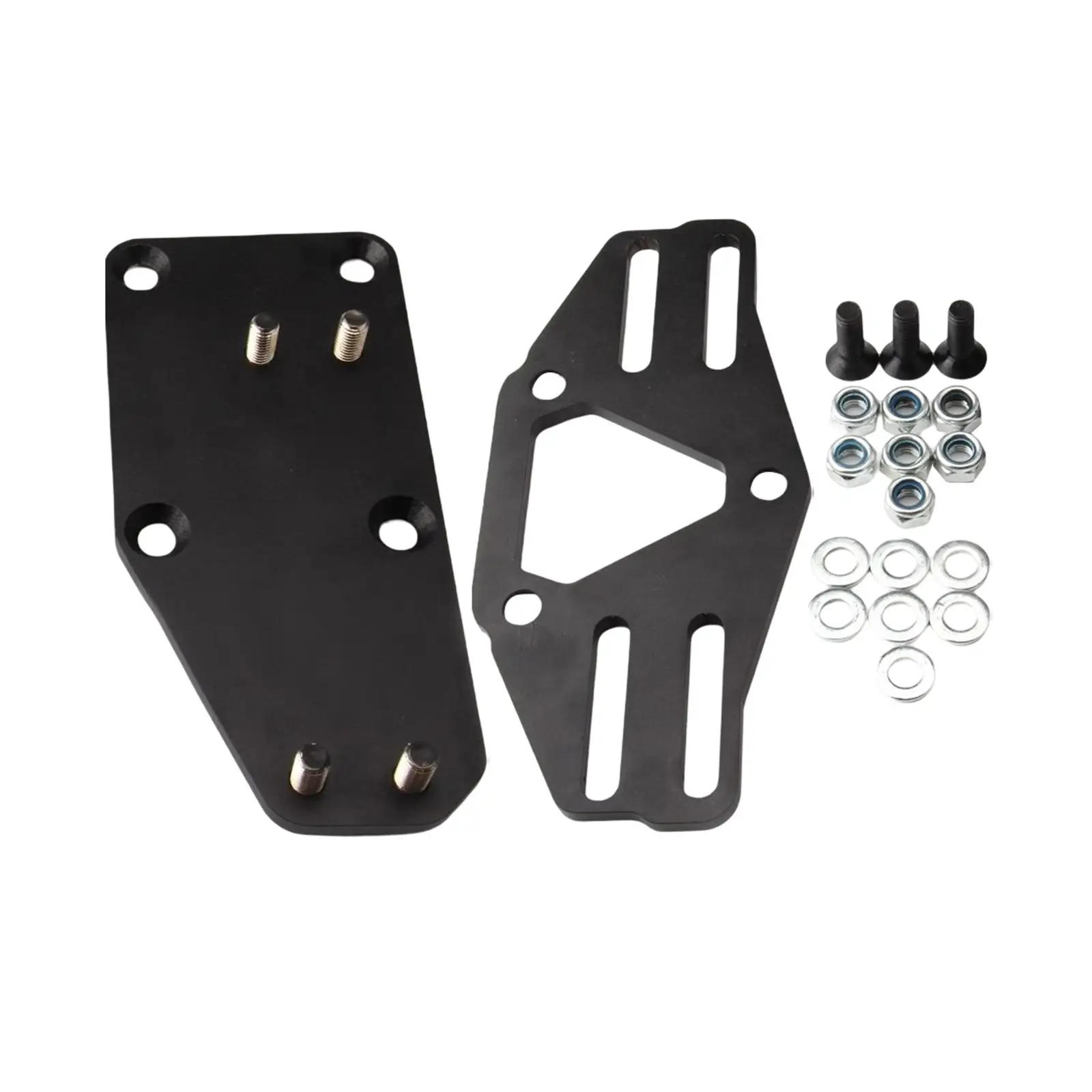 Engine Mount Adapter Swap Motor Mount Adapter Plate Fit for LS Cars & Trucks 58-72 Plates
