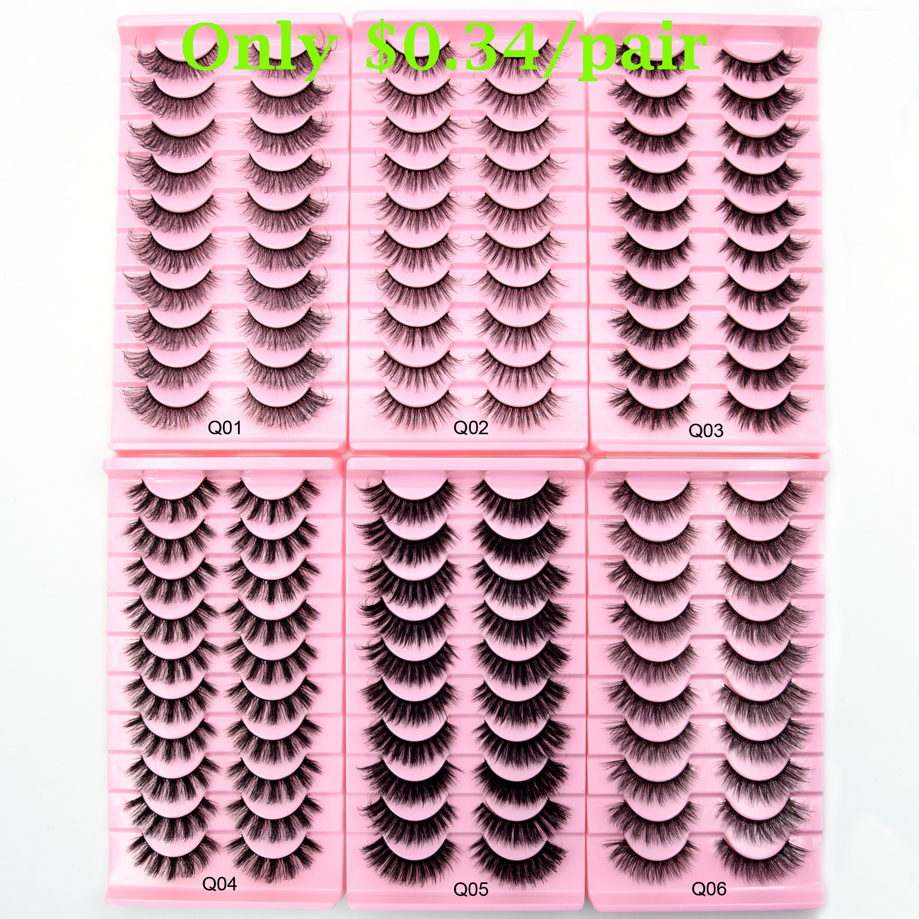 Best of Visofree 5D Mink Eyelashes Cruelty Free Natural False Eyelashes Lashes Fluffy Soft Fake Eyelashes Extension Makeup Eyelashes Reviews & Tips - Image 6