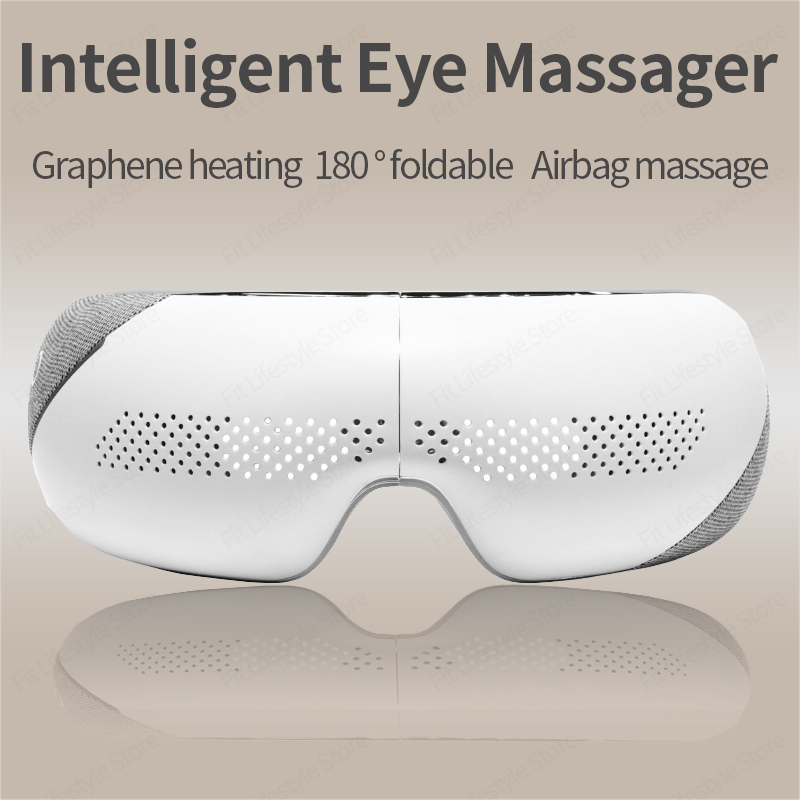 Best of Vibration Bluetooth Eye Massager Visual Eye Massage Intelligent Eye Mask Massage Masajeador Heating Eyemask Face Facial Massager Reviews & Tips