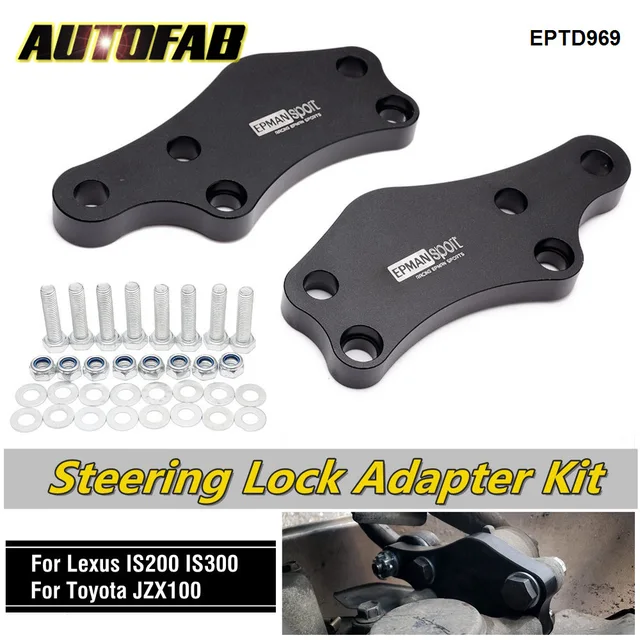 AUTOFAB Turn Angle Adapters Steering Lock Kit For Lexus IS200 IS300 For  Toyota Altezza +25% (Steering Lock Adapters) EPTD969 - AliExpress