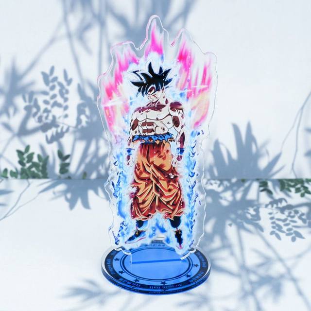 Acrylic Goku Vegeta Dragon Ball Super/Z/GT Refrigerator Magnet Cartoon  Animation Peripheral Super Sayajins Magnet Home Gift