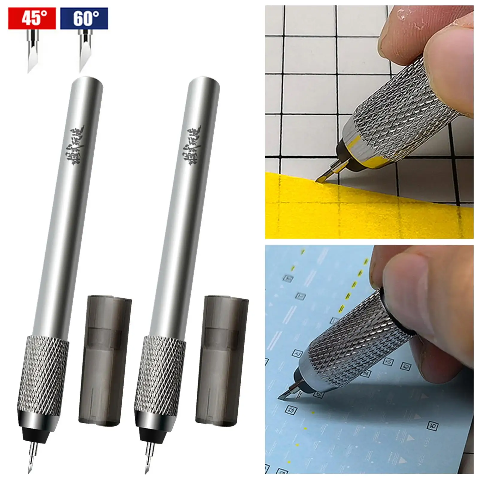 Portable Thin Blade Pen  Model Building Tools 45/60 for   Model Home DIY