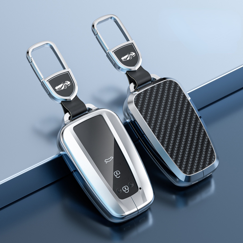 Nuovo arrivo in lega di carbonio ABS custodia per chiave auto per Toyota Prius Camry Corolla C-HR CHR RAV4 Prado accessori Cover - Sb1ec9469ea75458f9f1474ddd69d2863E