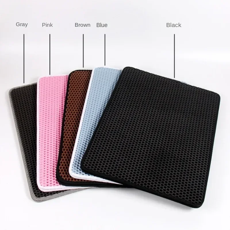 Title 8, Cat Litter Mat Double Layer Waterproof Urine Pr...