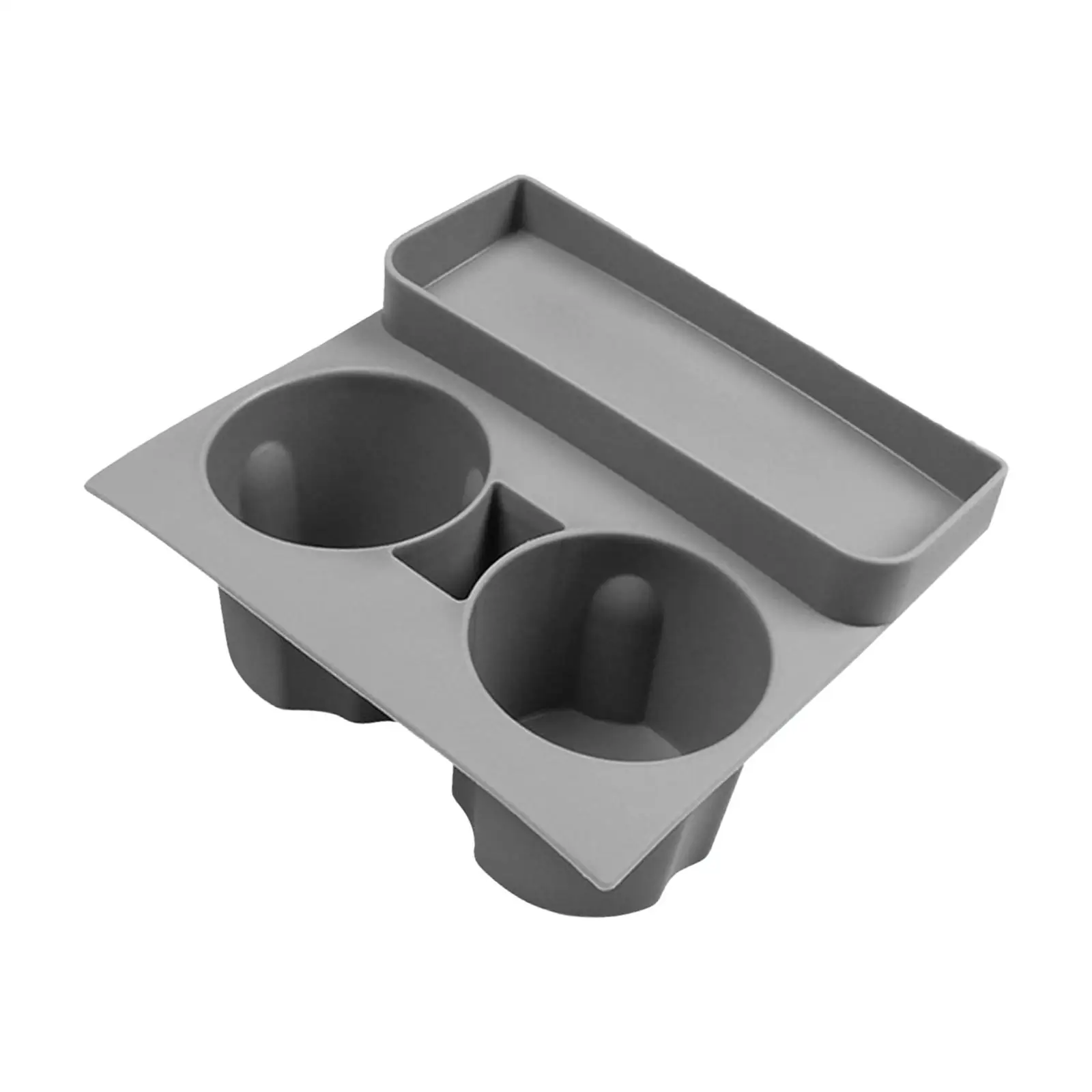 Silicone Center Console Cup Holder Container for Model Y