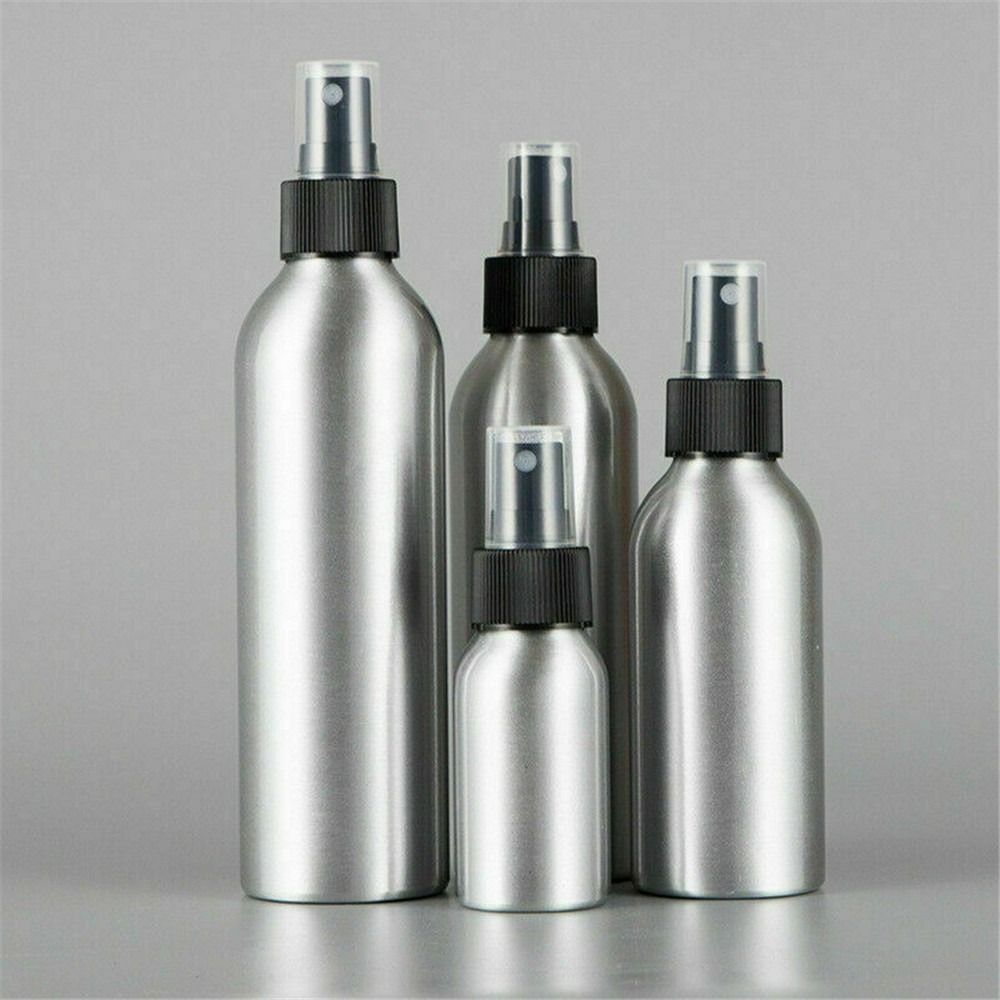 Best of 50 / 100 / 150 / 200ml Aluminium Spray Bottles Refillable Leak Proof Empty Bottles Perfume Mist Atomiser Portable Cosmetic Bottle Reviews & Tips