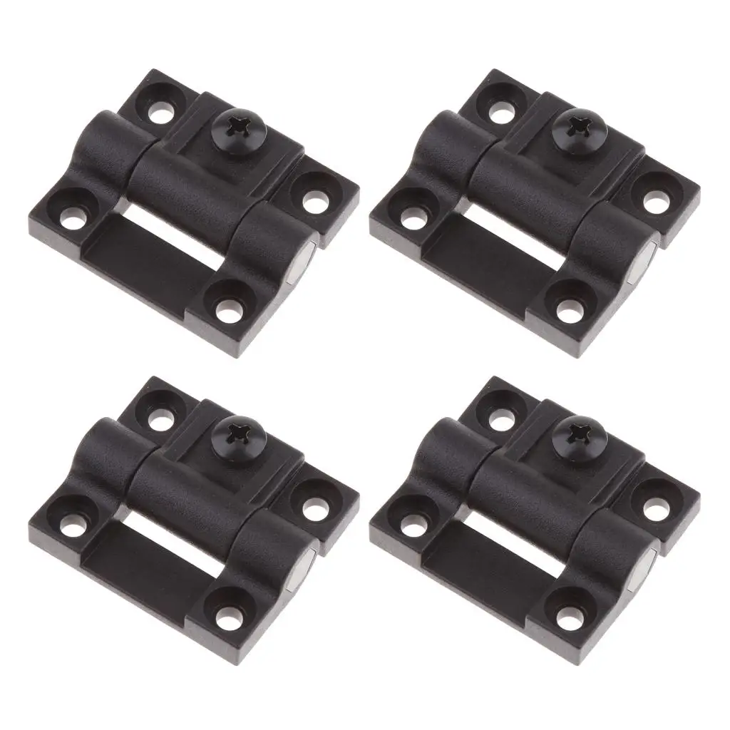 4Pcs Adjust Hinge 4-Hole Replace for #E6301-20 1.65x1.42inch