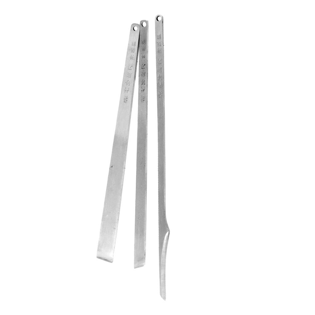 3pcs Stainless Steel Pedicure Kit Foot Hard Skin Dead Skin Romver Rasp File for Professional Or Home Use