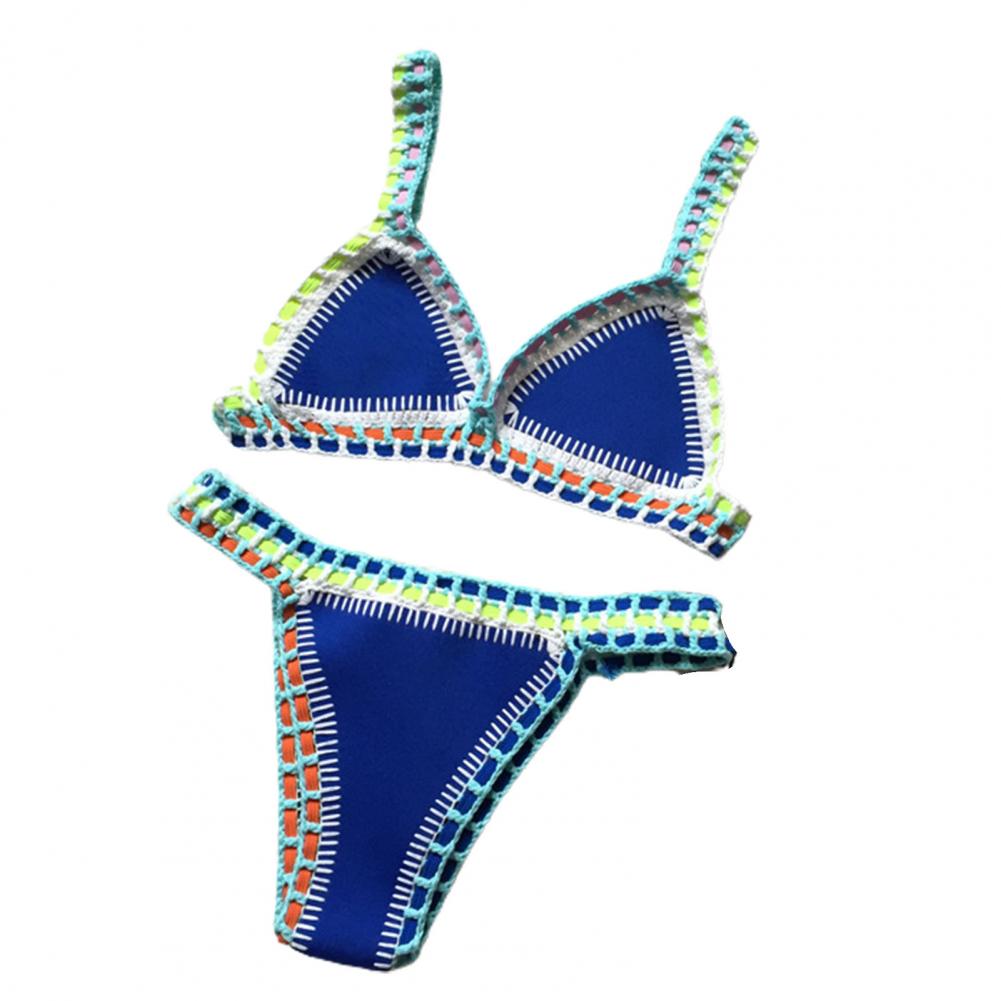 encosto biquíni verão set duas peças swimwear verão