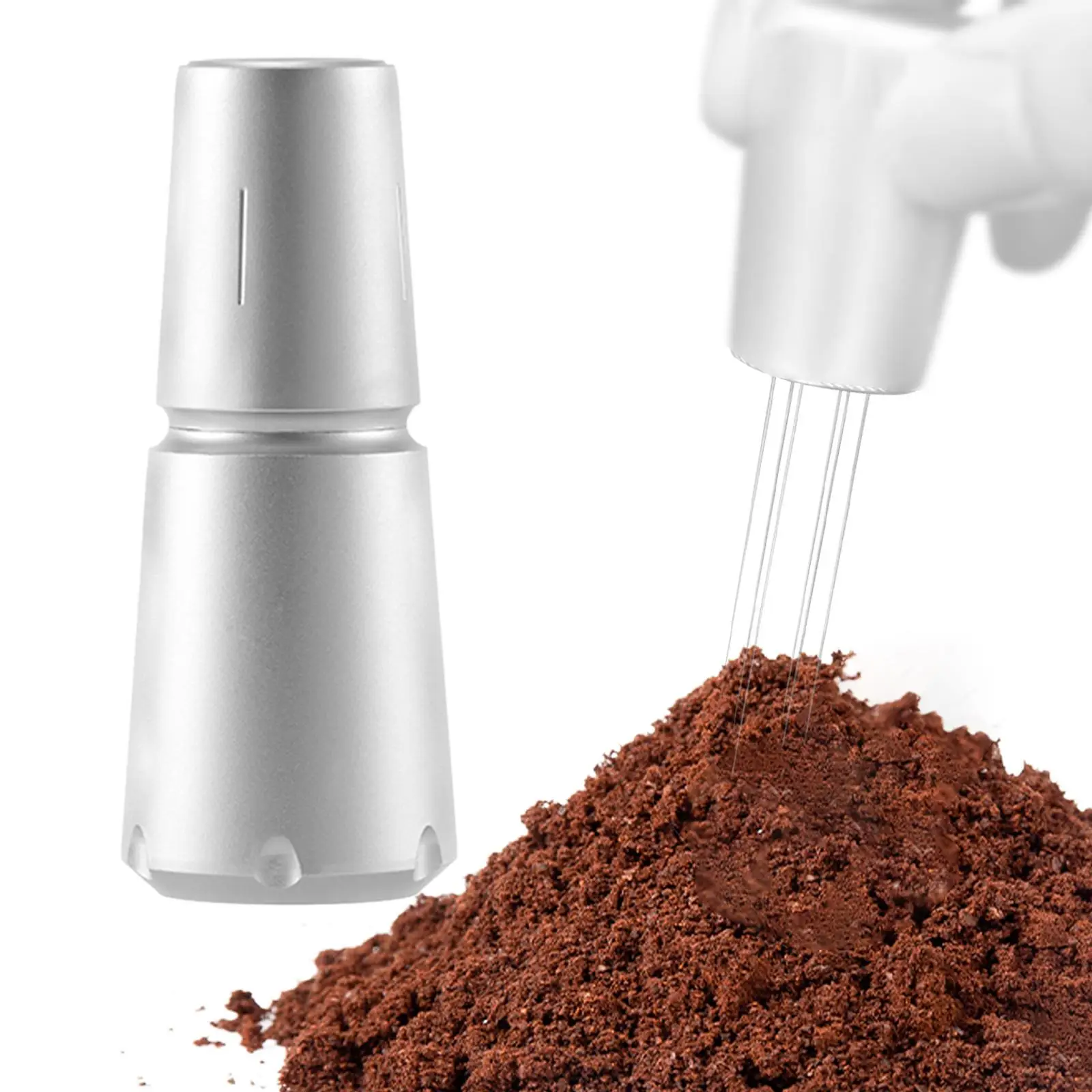 Espresso Needle Distributor Coffee Tool Grounds Needle Barista Hand Distribution Tool Hand Stirrer Coffee Stirring Tamper