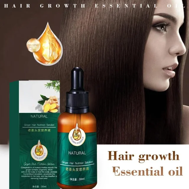 30ml Fast Hair Growth Essential Oils Authentic 100% Hair Loss Liquid Health  Care Beauty Dense Hair Growth For Women Man Prouduct - AliExpress