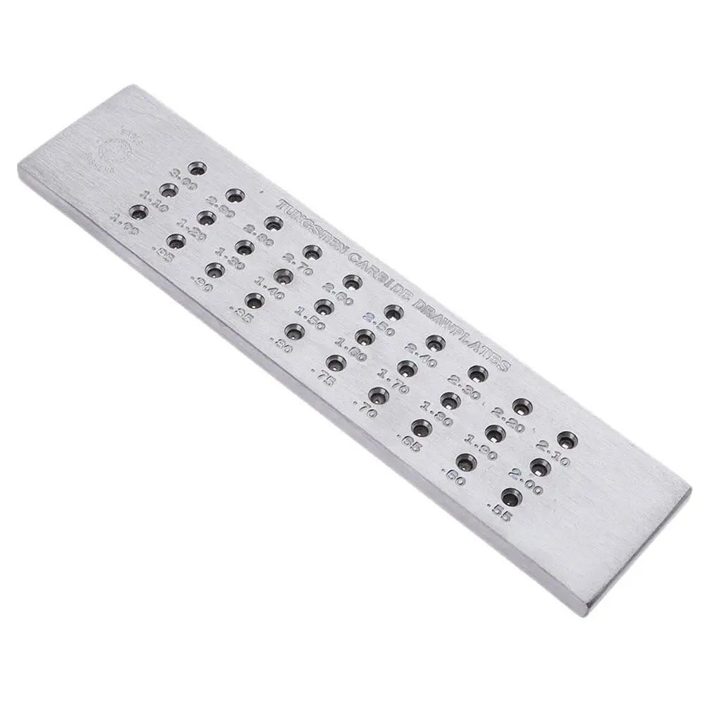 Plate Square Holes Tungsten Carbide Drawplate Drawing