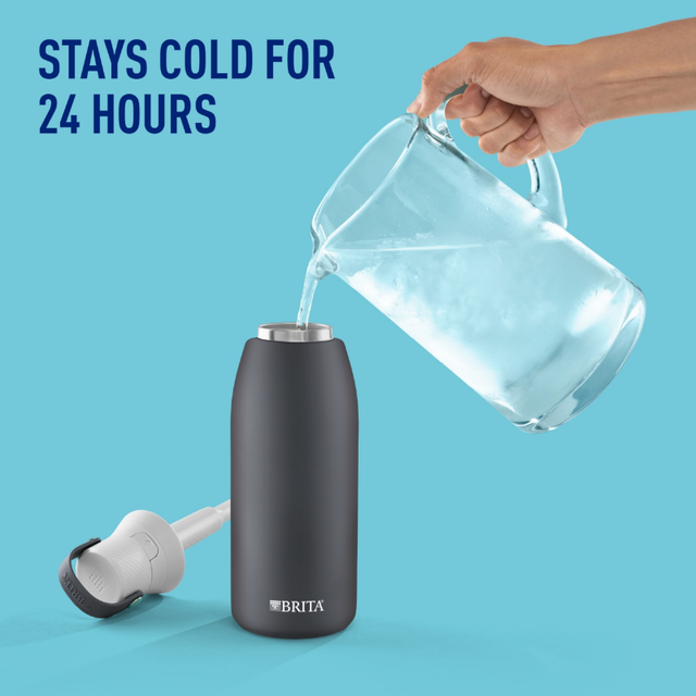 How to set up Brita's Premium Filtering Stainless Steel Bottle