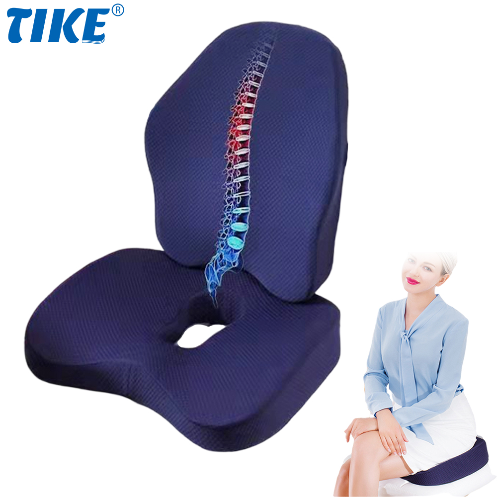 Best of TIKE Memory Foam Seat Cushion Orthopedic Pillow Coccyx Office Chair Cushion Support Waist Back Pillow Car Seat Hip Massage Pads Reviews & Tips