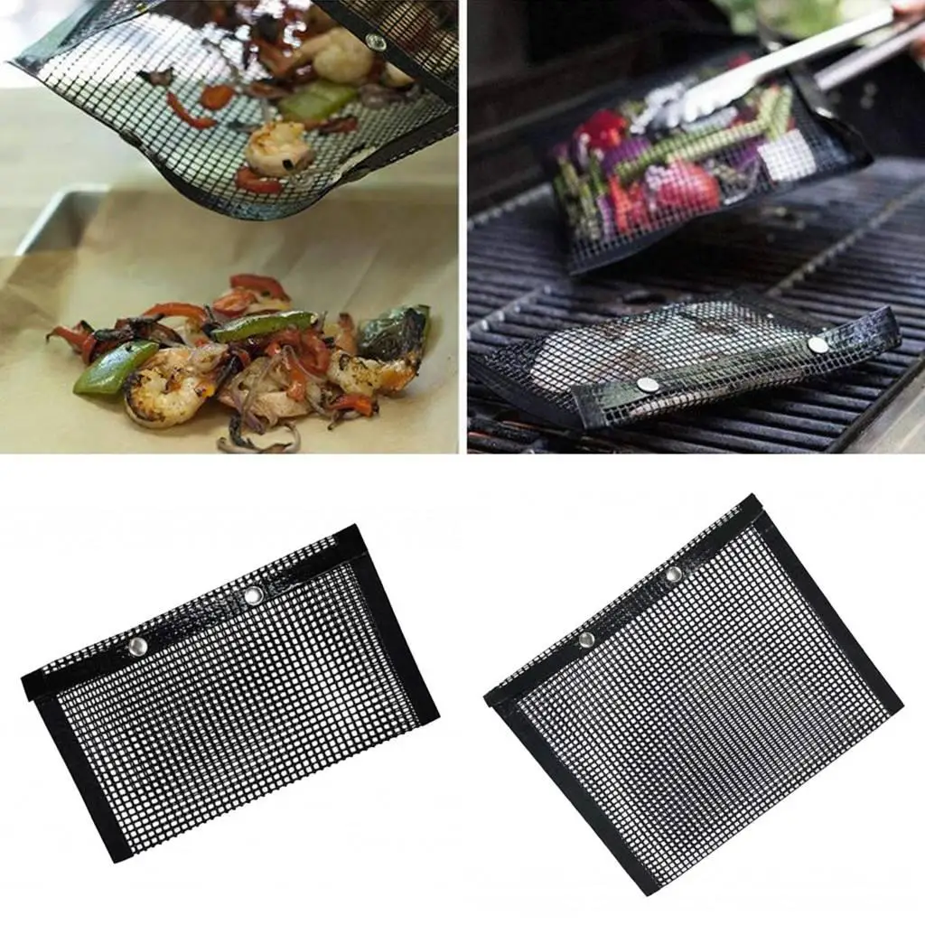 Reusable Grilling Mesh    to  to Use on Electric, Gas  Grill