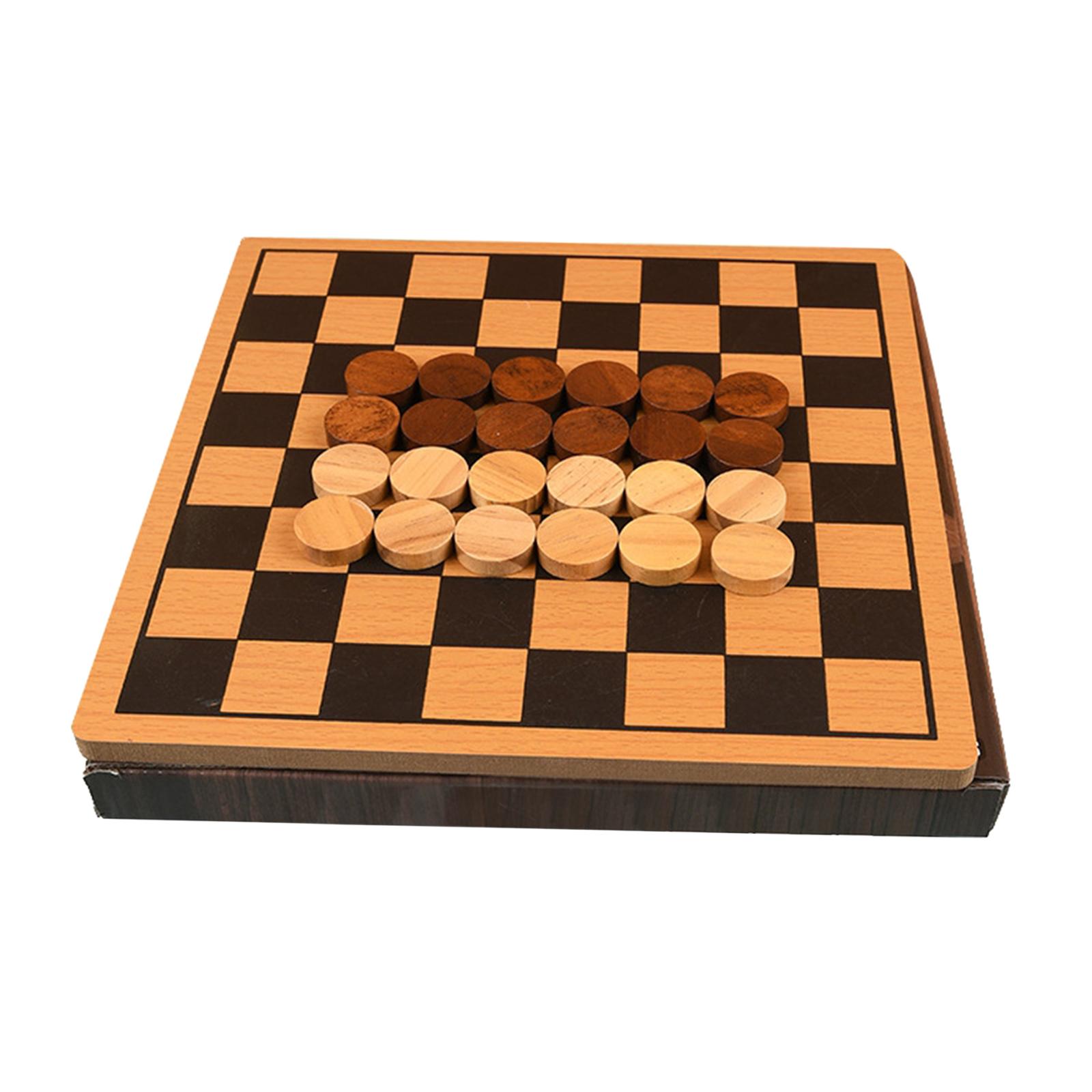 Chess Game Set Entertainment Decor Accessories Chess Board Figurine Hand Carved Piece for Kids Boys Girls Travel Desktop