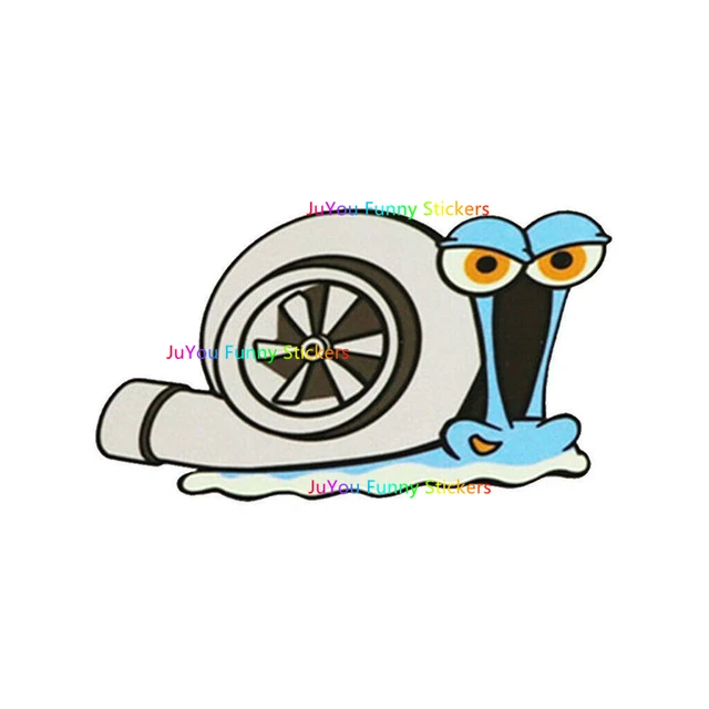 FUYOOHI adesivi divertenti accessori esterni Cute Snail Turbo Motorcross  Racing adesivo riflettente per auto automobili decalcomanie in vinile -  AliExpress