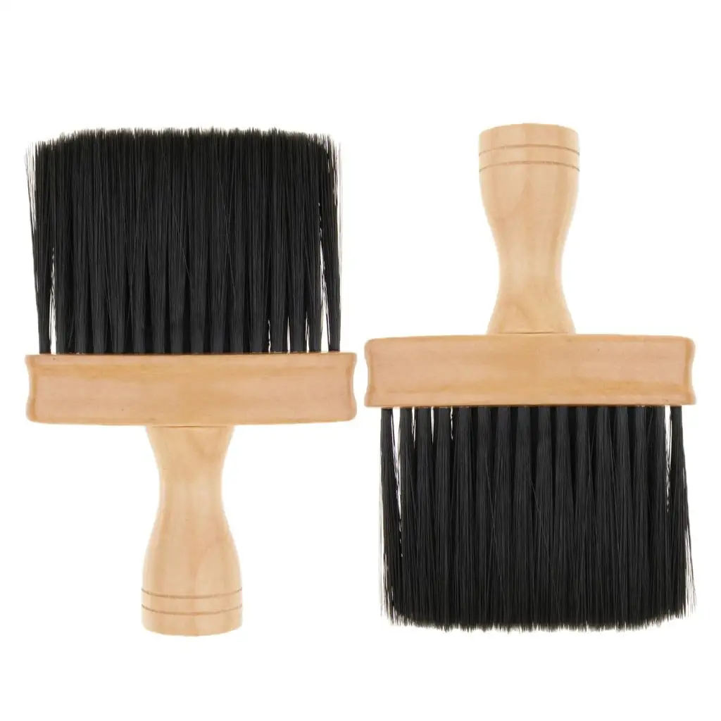 2 Dense  Neck Duster Brush Neck Hair Dust Cleaning Brush 6``
