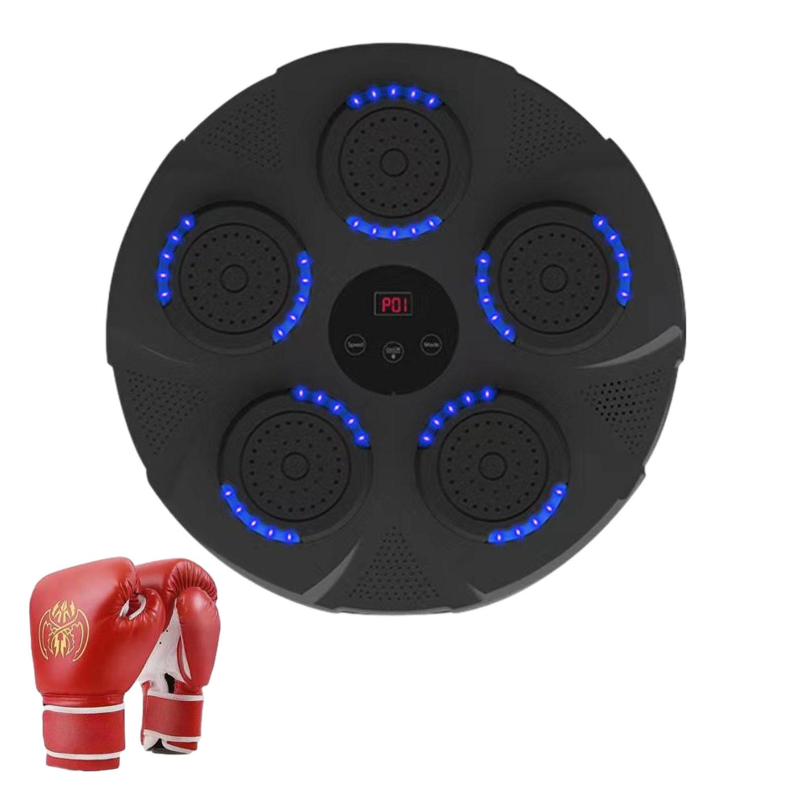 Music Boxing Machine Wall Portable Music Electronic Boxing Wall Target