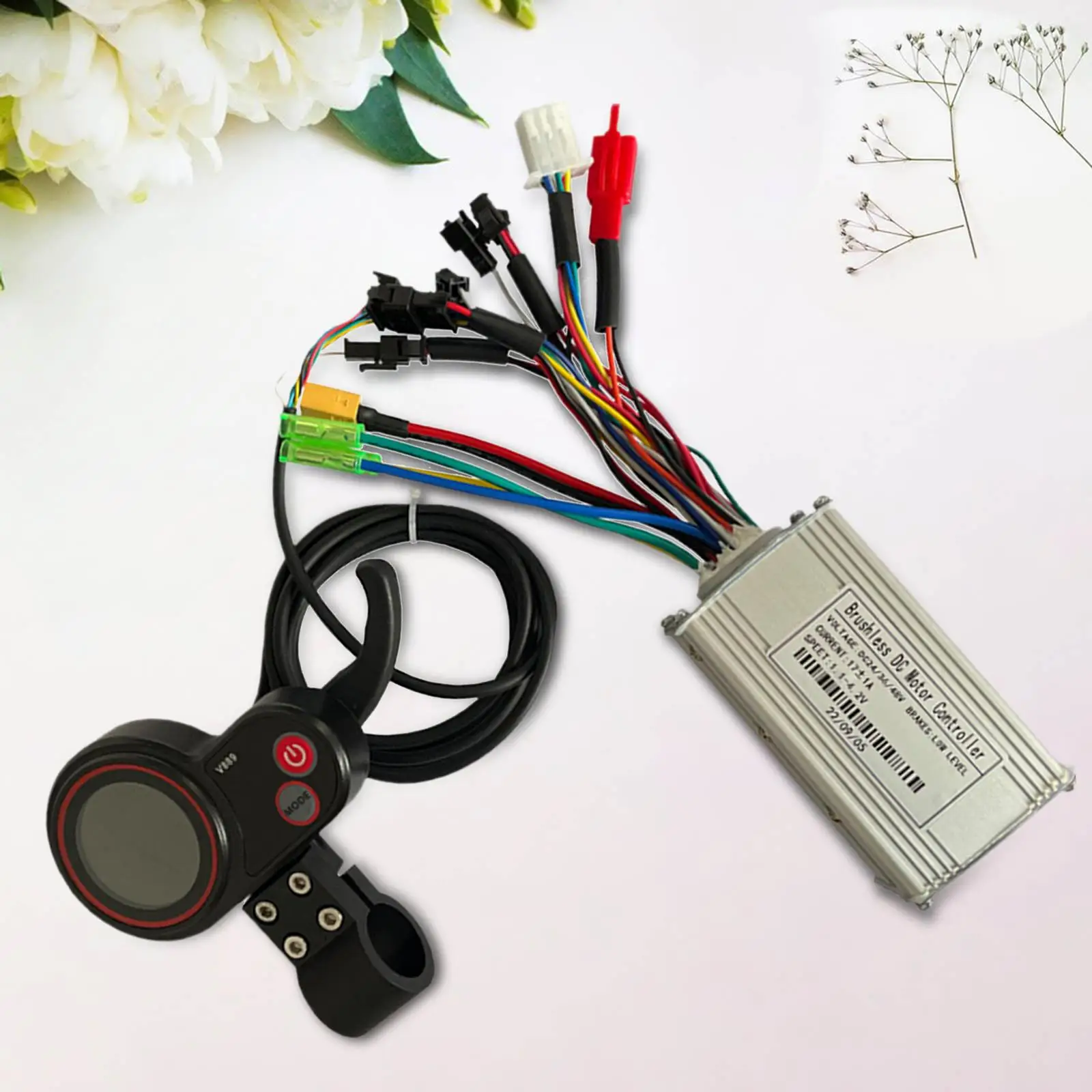 Motor Brushless Controller LCD Panel Brushless DC Controller for Electric Bicycle