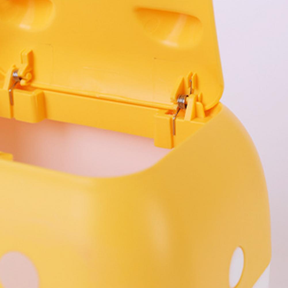 Cartoon Tissue Box Waste Trash Cans Versatile Storage Tissue Box Waste Bin Dorm
