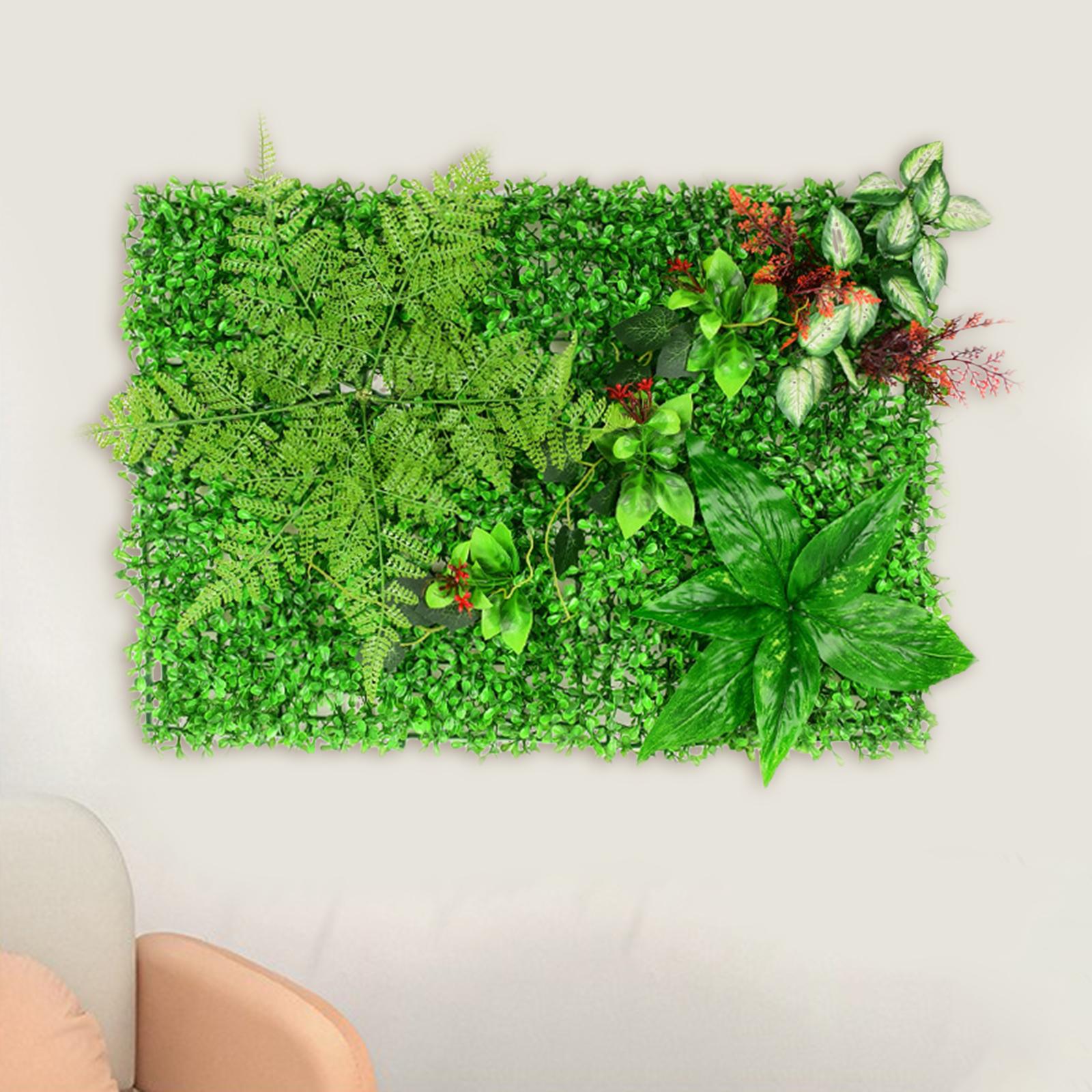 3D Artificial Grass Wall Panels Photography Backdrop  Wedding Fence
