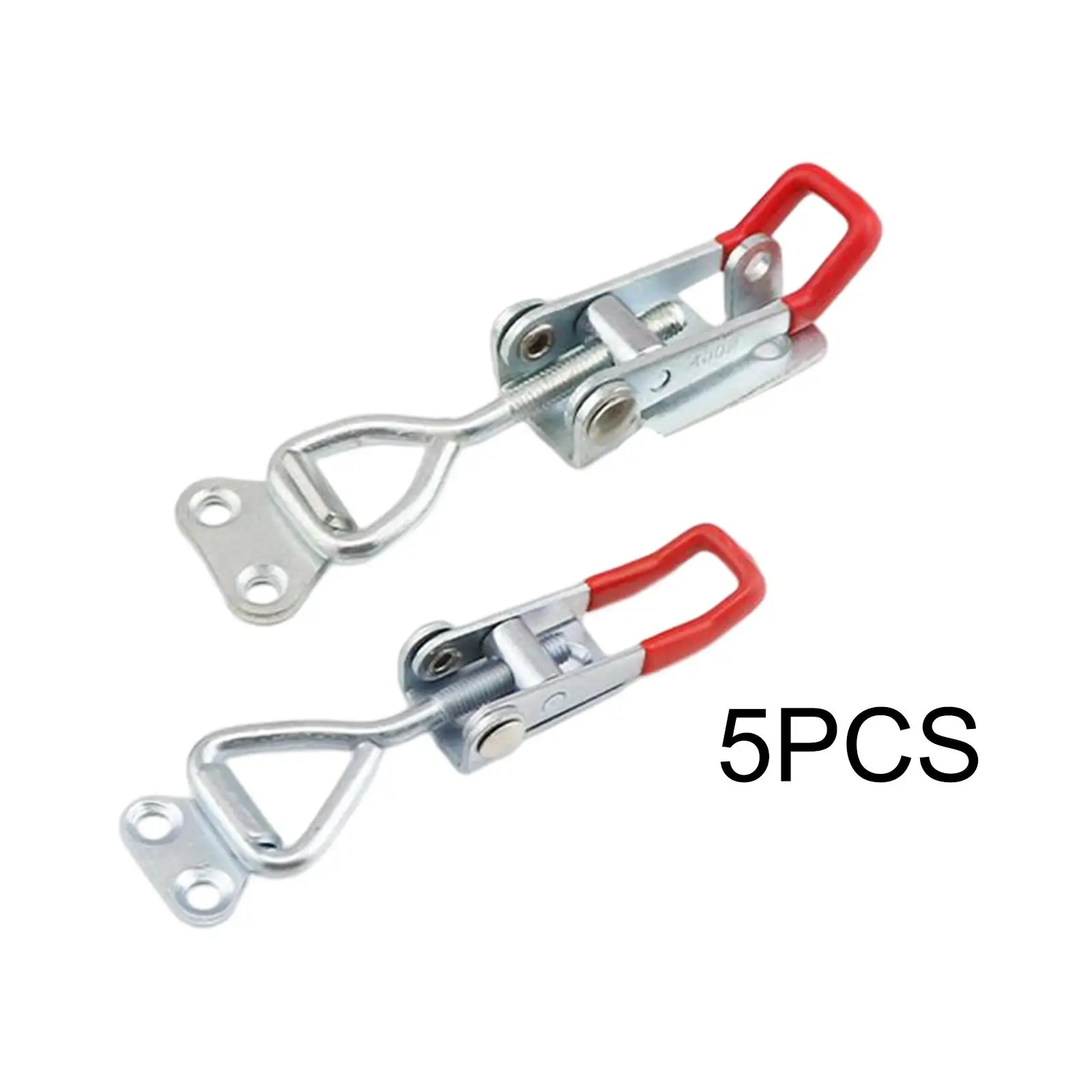 5 Pieces Toggle Clamp Iron Toggle Clamp for Storage Locker DIY