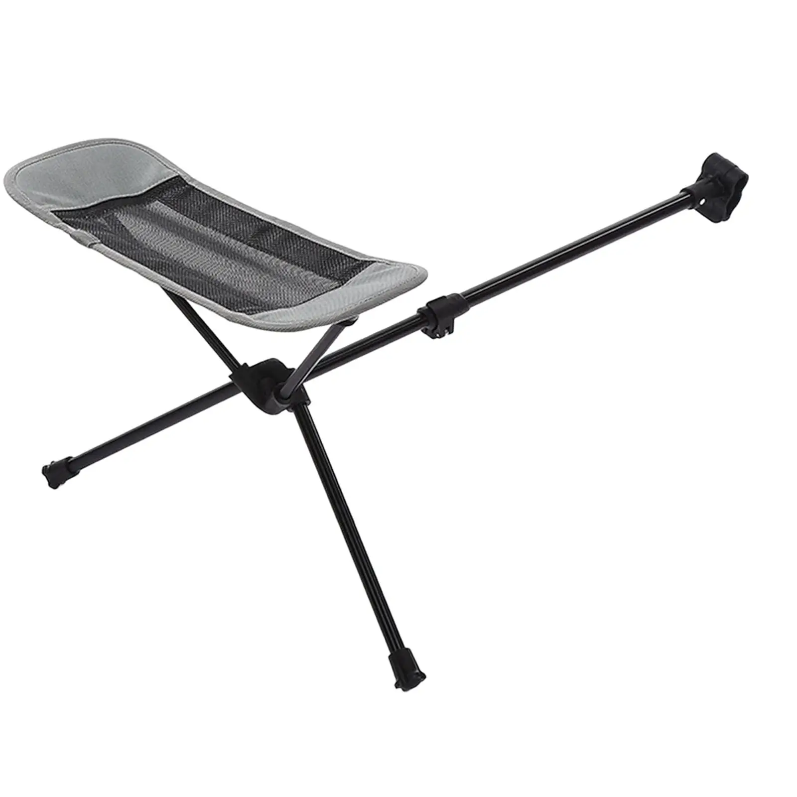 Portable Folding Chair Footrest Aluminum Alloy Folding Camping Hiking Recliner Footstool Feet Rest Bracket Retractable Foot Rest