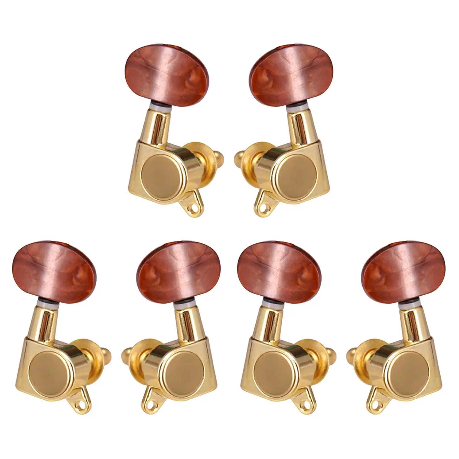 Replacement Guitar Tuning Pegs Closed Knob Enclosed Locking Tuners for Electric Guitar Parts