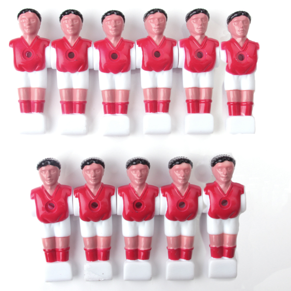 11pcs Foosball Man Table Football Soccer Player Part Guys Accessories 4.3inch