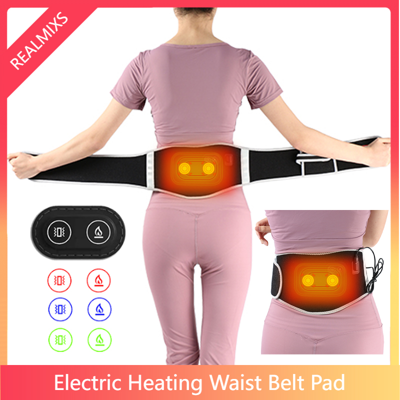 Best of Heat Electric Waist Massager Belt Warmer USB Pain Relief Compress Vibration Belt Electric Waist Heating Pad Massage Belt Reviews & Tips