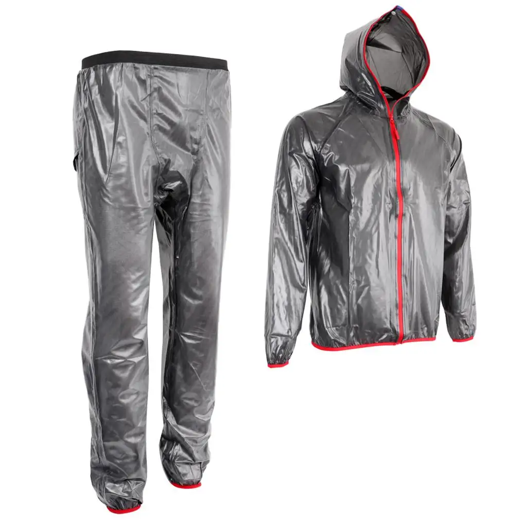 Waterproof Windproof Jacket  and Pant Suits for Outdoor Cycling Running Hiking Riding Fishing