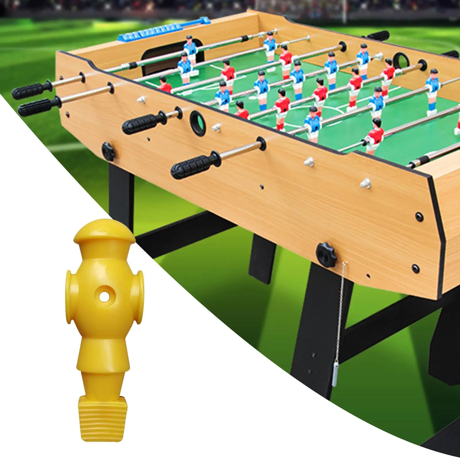 Foosball Men Table Foosball Player Replacement Parts Foosball Player for Club Bar Supplies Kids Football Table Football Home