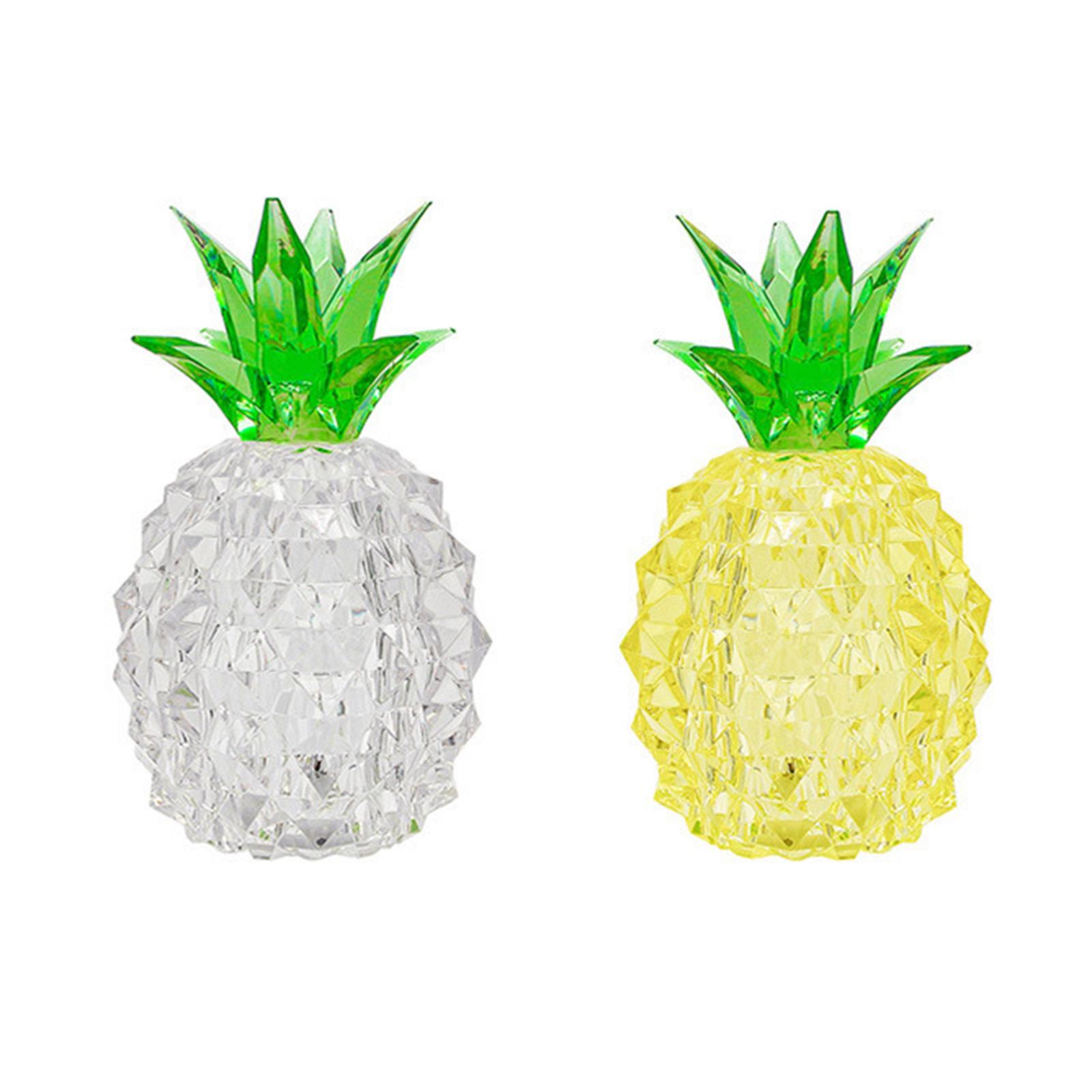 Pineapple Night Light Paperweight Holiday Gifts for Birthday Nursery Decor