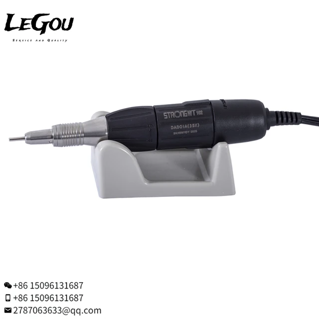 Best durable dental nail handpiece micromotor dental clinic low speed drill  polishing micromotor acrylic steel stainless at shop