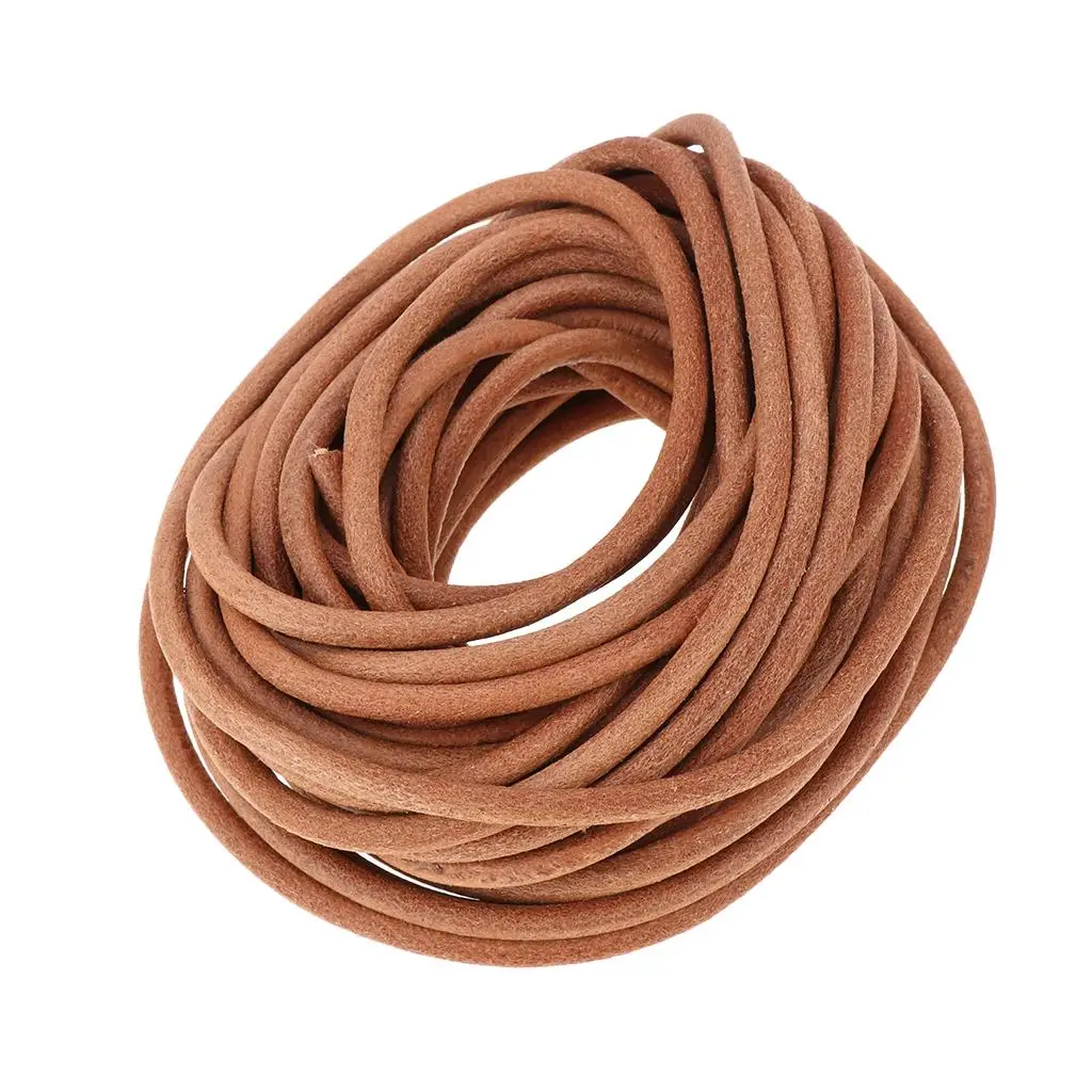 1 Roll  Jewelry PU Leather Cord, 10 Meters 5mm, 6mm, 8mm Diameter