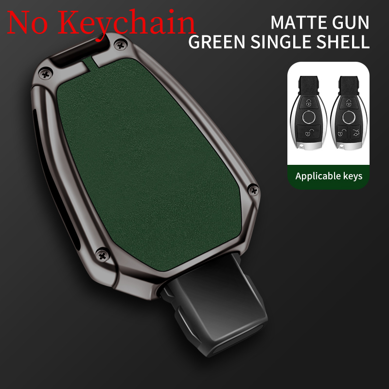 Custodia per chiave auto in pelle metallica Shell per Mercedes Benz W204 W221 W205 W176 W212 W463 A B C E classe S GLA CLA GLK GLC CLS 20 Custodia per chiave auto in pelle metallica Shell per Mercedes Benz W204 W221 W205 W176 W212 W463 A B C E classe S GLA CLA GLK GLC CLS - Sb285dad03aa44ebba9ca38718105ac13y