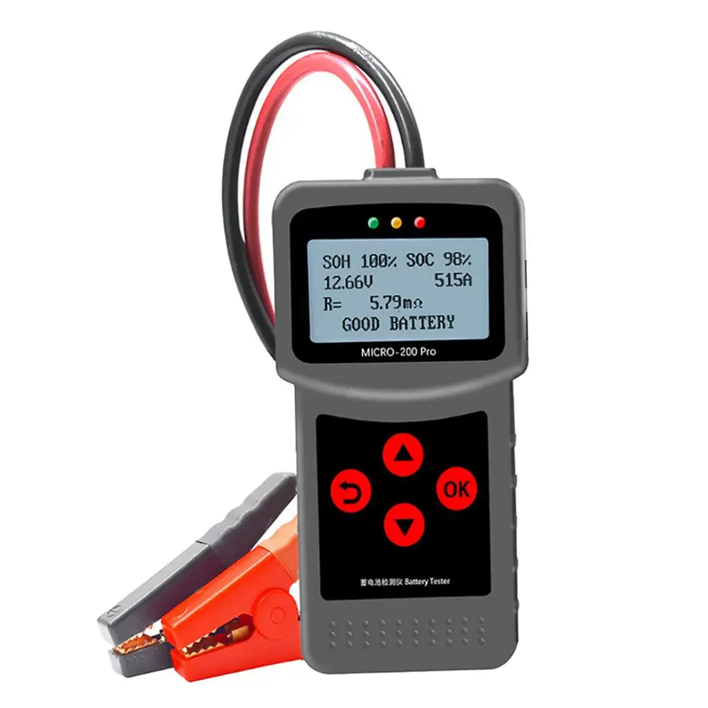 Car Battery Tester Digital AGM EFB   Automotive Load Battery System  