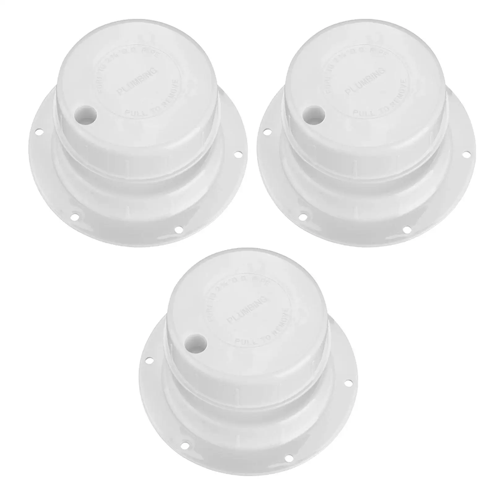 RV Plumbing Vent Cap Directly Replace for 1 to 2 3/8 inch Pipe Camper Vent Cap White RV Sewer Vent Cap for Trailers Campers