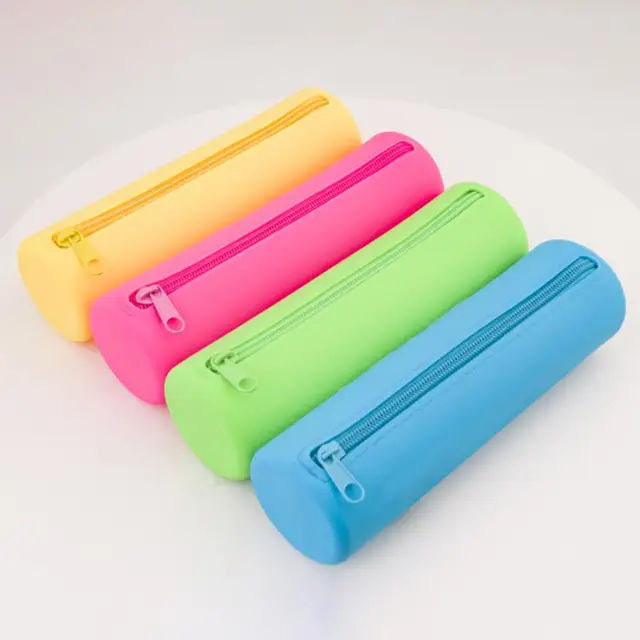 Astuccio per matite per studenti astuccio per matite in Silicone portatile  a prova di umidità per uso alimentare materiale scolastico estuches  escolares - AliExpress