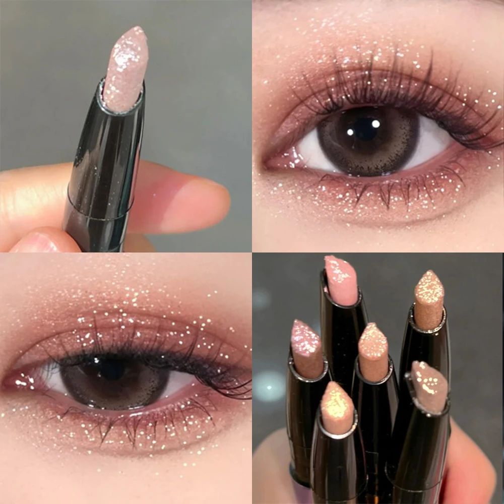 Best of 6 Colors Pearlescent Eyeshadow Pencil Waterproof Long Lasting Glitter Shimmer Eye Shadow Pen Eyeliner Stick Eyes Makeup Tools Reviews & Tips